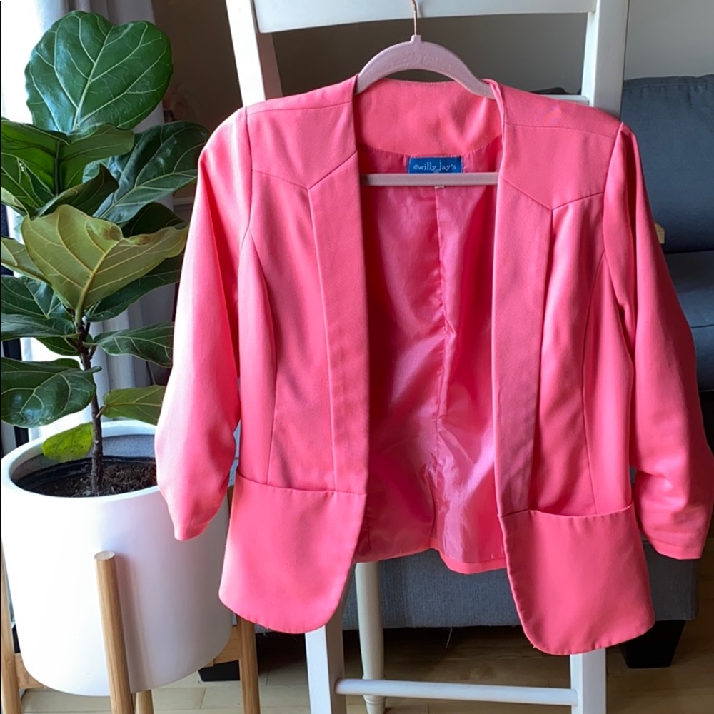 Hot Pink Blazer